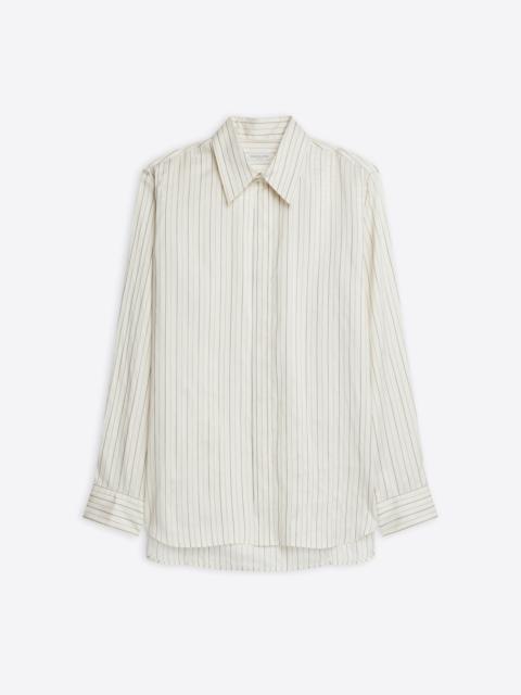 STRIPED SILK SHIRT