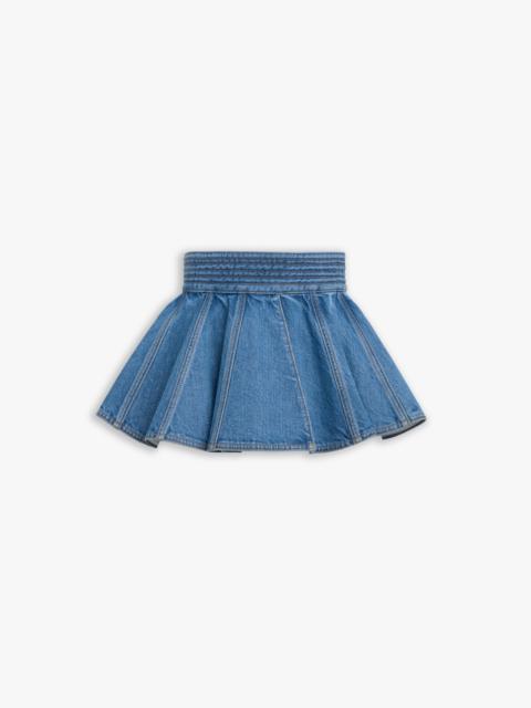 Alaïa STONE DENIM SKIRT BELT