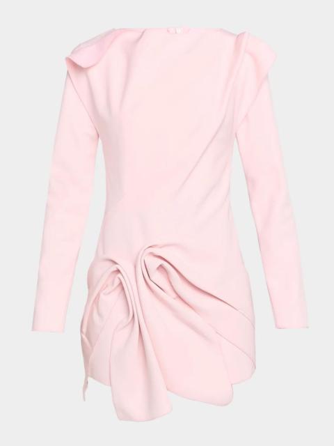 Acler Limosa Draped Mini Dress