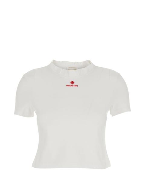 SHUSHU/TONG logo-detail T-shirt