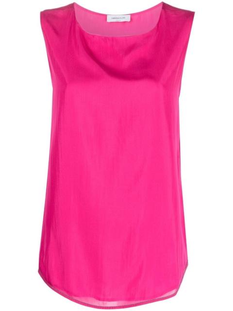 FABIANA FILIPPI bead-embellished sleeveless top