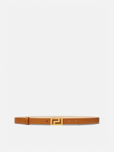 VERSACE Greca Goddess Leather Belt