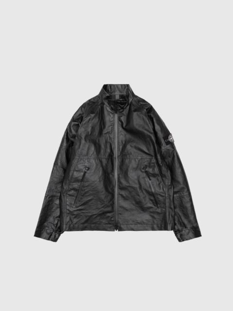 LIGHT LEATHER ORGANAZA JACKET