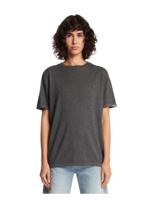 extreme cashmere Gray Cotton-Cashmere T-Shirt