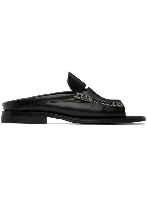HEREU Black Obert Sandals