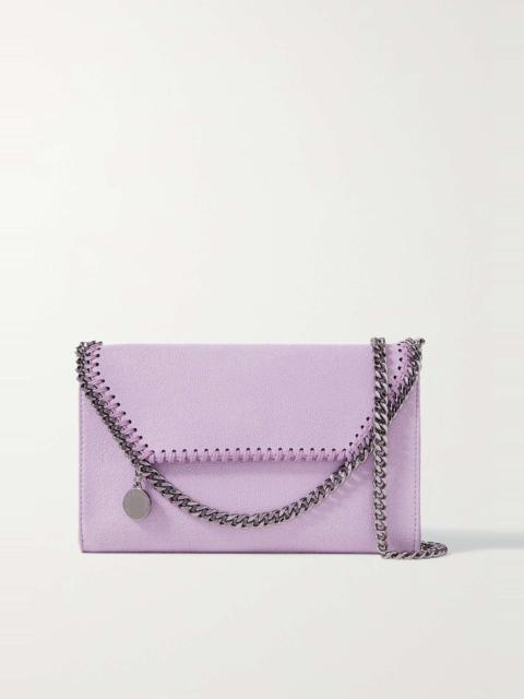 Stella McCartney Falabella mini vegetarian brushed-leather shoulder bag