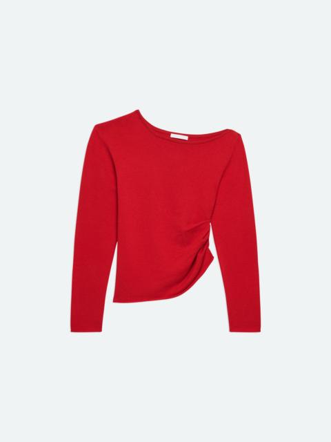 Helmut Lang DRAPED ASYMMETRIC TOP