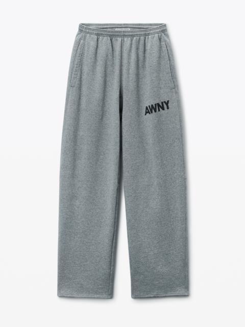 Alexander Wang Logo-Detailed Oversize Sweatpants