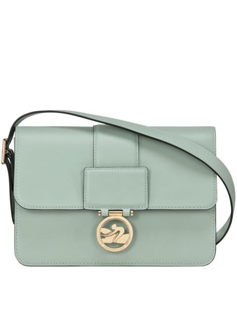 Longchamp Box-Trot M Crossbody bag Green-gray - Leather