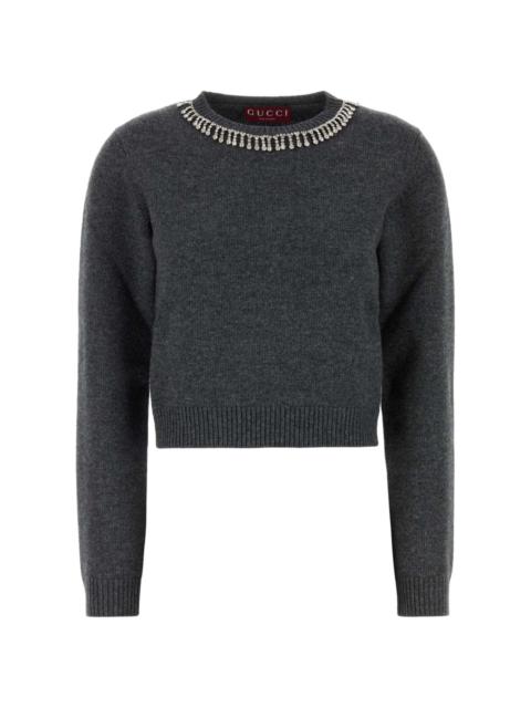 crew-neck jumper