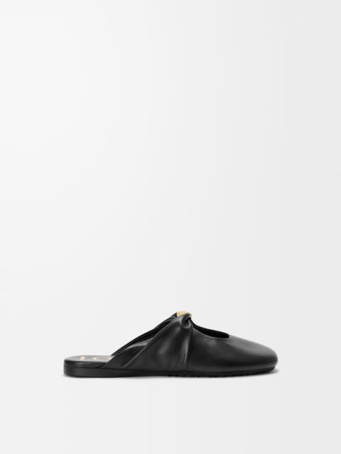 Loewe Pebble Soft mule in nappa lambskin