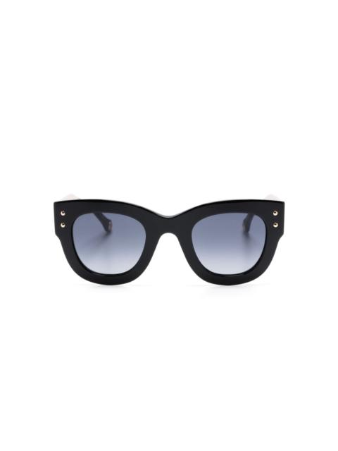 CAROLINA HERRERA round-frame sunglasses