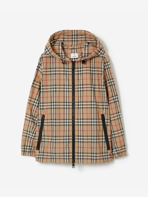 Burberry Vintage Check Hooded Jacket