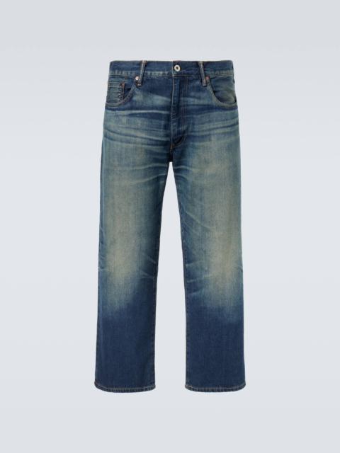 Junya Watanabe MAN Faded straight jeans