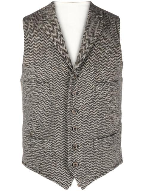 Polo Ralph Lauren herringbone V-neck waistcoat