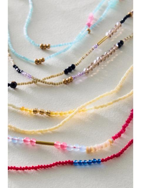 FREE PEOPLE Muse Semi-Precious Exaggerated Beaded Necklace
