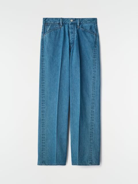 Lemaire STRAIGHT LEG 5 POCKETS IN INDIGO SELVEDGE DENIM