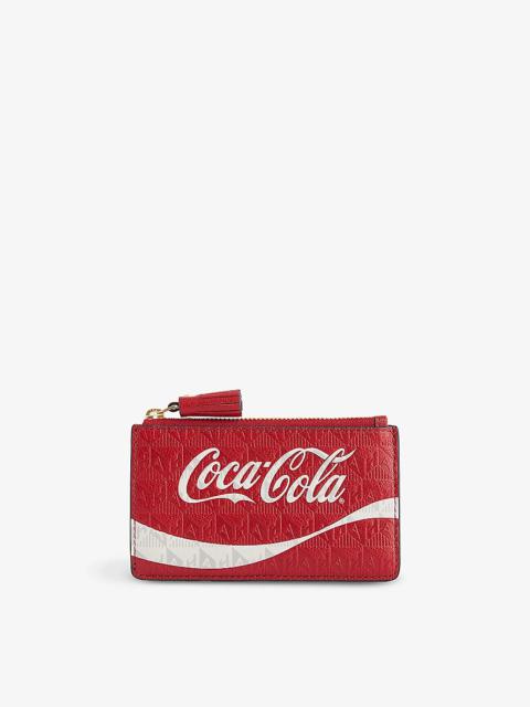 Anya Hindmarch Coca Cola leather cardholder