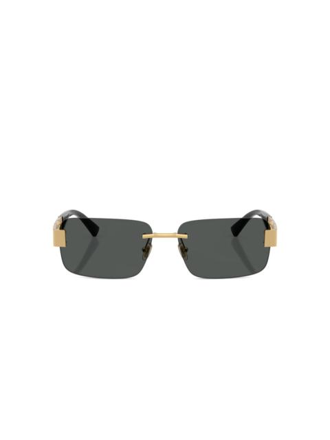 VERSACE VE2298 geometric-detail sunglasses