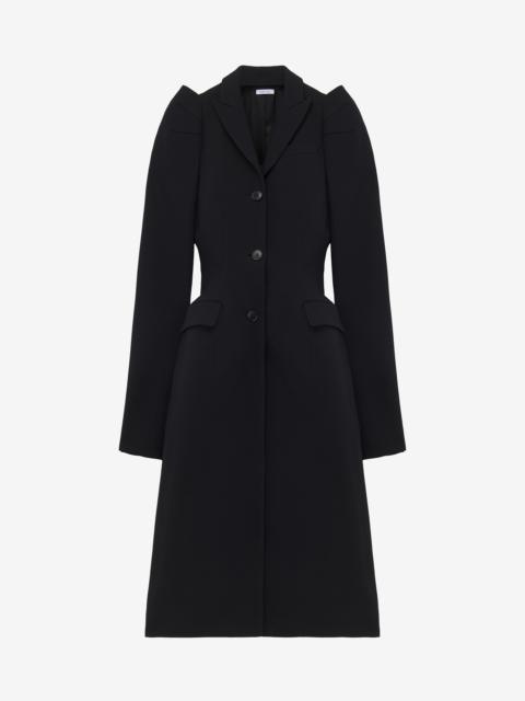 Alexander McQueen Pinched Shoulder Coat