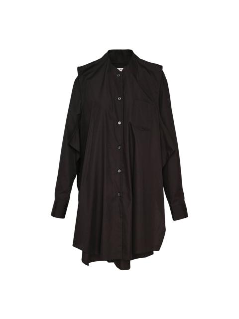 Comme Des Garçons Cotton Broad Shirt Dress
