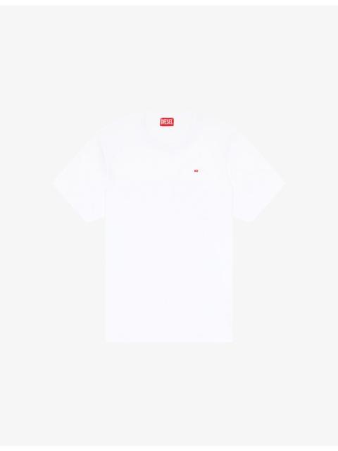 Diesel T-Adjust-Microdiv Cotton-Jersey T-Shirt