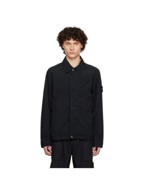 Stone Island Navy Light Compact Touch Poly-TC Jacket
