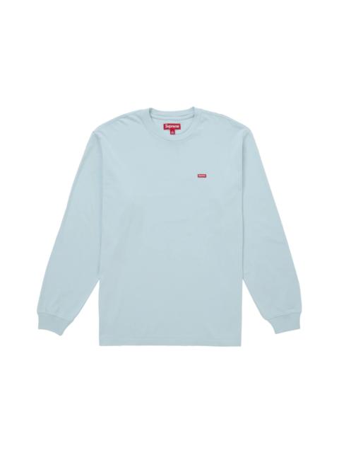 Supreme Supreme Small Box L/S Tee (FW25) Light Blue