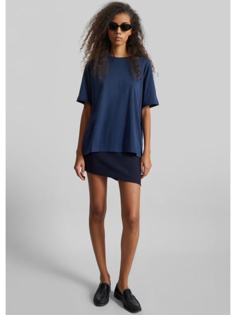 The Frankie Shop Lille Mini Skirt - Navy