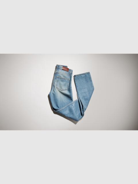 GUCCI Cotton denim pants with soft coating