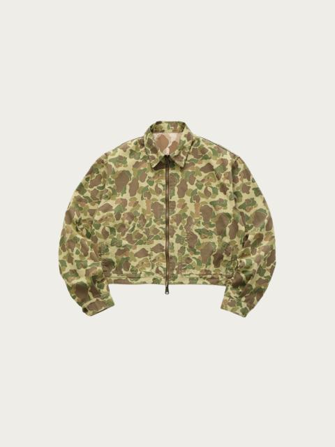 Kapital HUNTER CAMO Herringbone Reversible Drizzler JKT - HunterCAMO