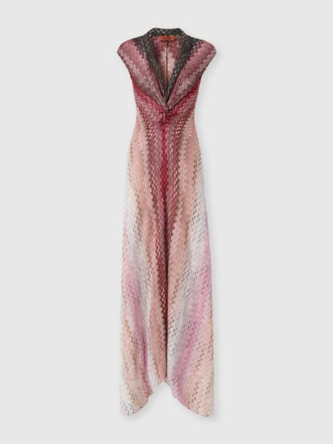 Missoni Long dress with sculptural knot