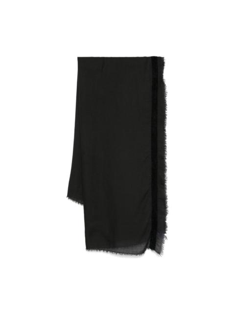 Faliero Sarti fringed-trim scarf