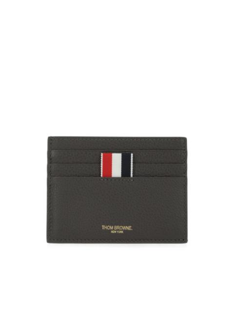 Thom Browne grained leather card holder