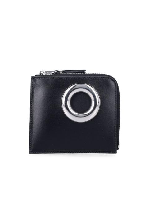 Comme Des Garçons eyelet-embellished leather wallet