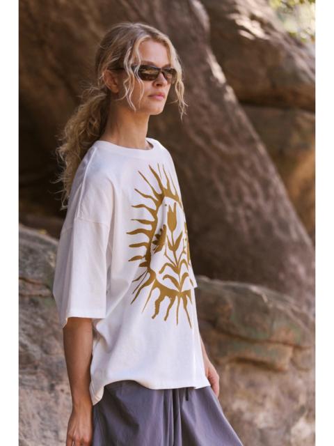 FREE PEOPLE Tackle Graphic Tee