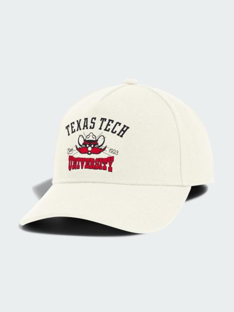 adidas ADIDAS TEXAS TECH RED RAIDERS ELEVATED A FRAME CAP