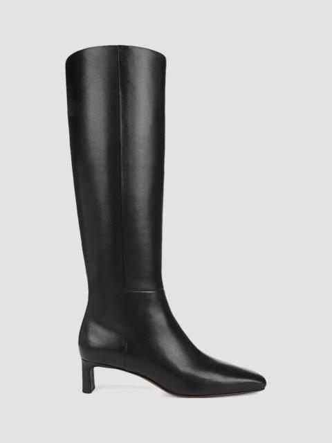Vince Women's Lilith 45MM Leather Knee-High Boots - Black