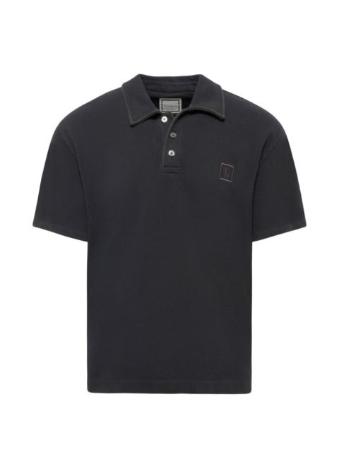 Wooyoungmi Mud Paint polo shirt