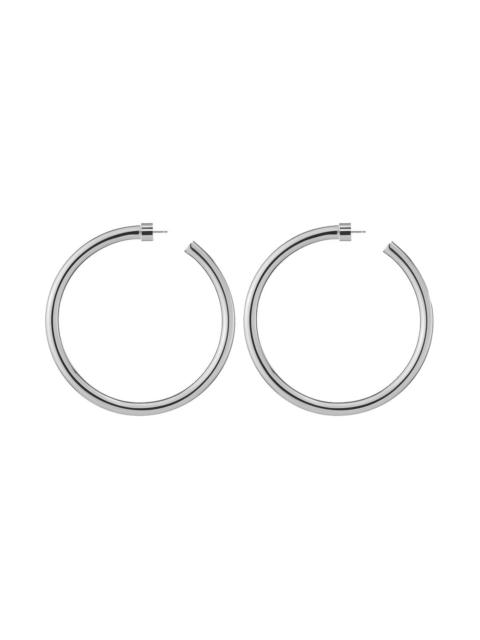 JENNIFER FISHER Natasha Hoop Earrings - Silver - 2in