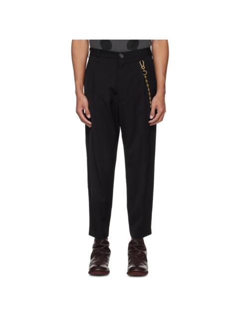 Song for the Mute Black Pleated Trousers
