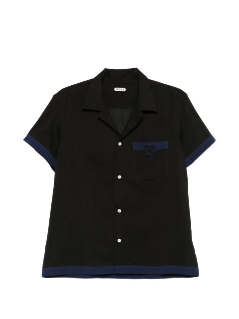 BODE Bode Heart Deco Short-sleeve Shirt