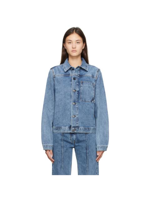 Blue Le Raphia 'La Veste de Nîmes Jao' Denim Jacket