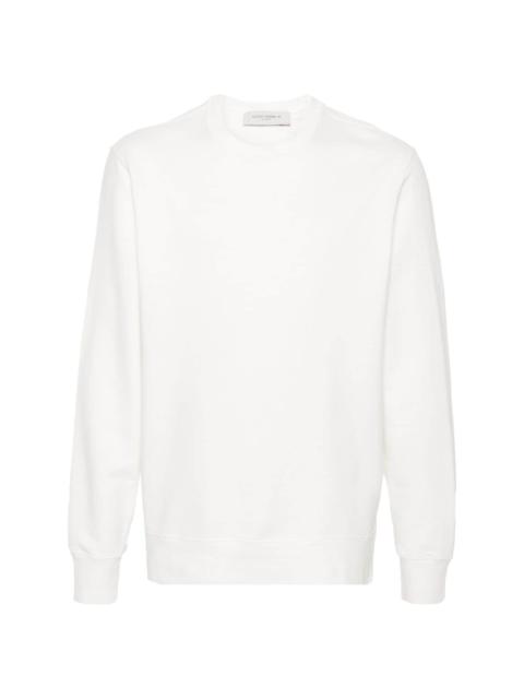 drop-shoulder cotton sweatshirt