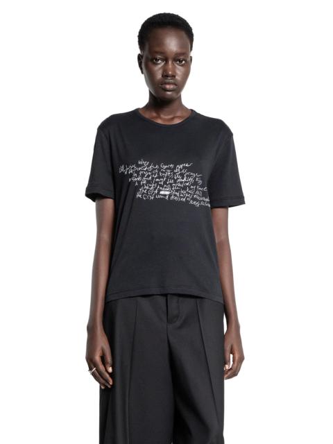 Ann Demeulemeester Fanie-Standard-Fit-T-Shirt