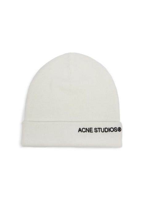 Acne Studios Men's Kinau Wool Beanie - Off White