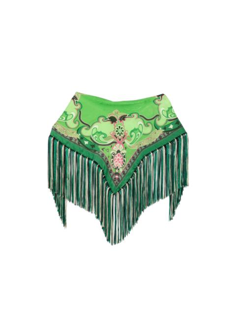 Etro fringe scarf