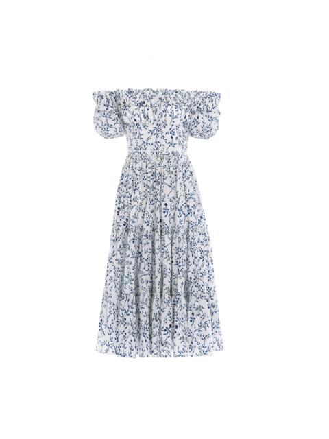 Agua by Agua Bendita Banana Acacias Midi Dress