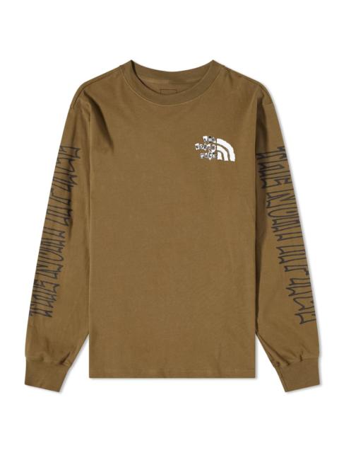 The North Face The North Face Long Sleeve Printed Heavyweight T-Shirt
