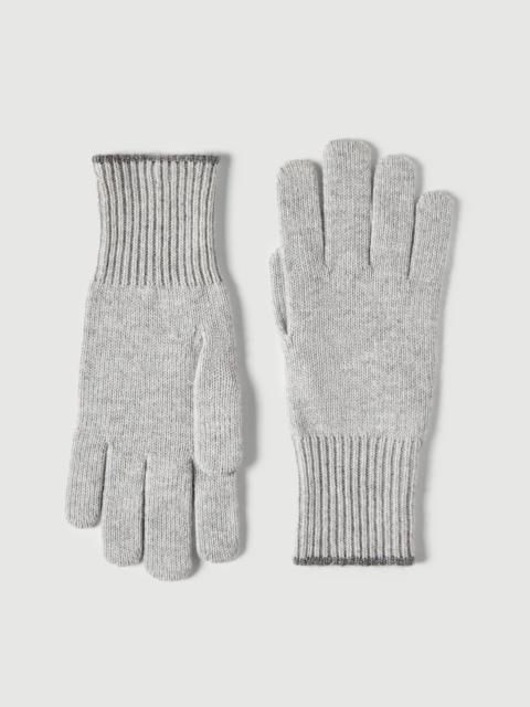 Brunello Cucinelli Cashmere knit gloves